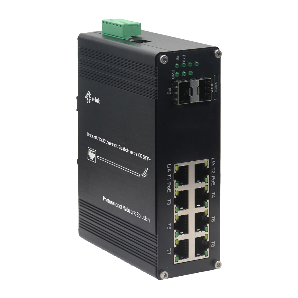 Managed Gigabit Poe Switch 8 Port 802.3At - Switch Fiber Gigabit PoE Terkelola L2